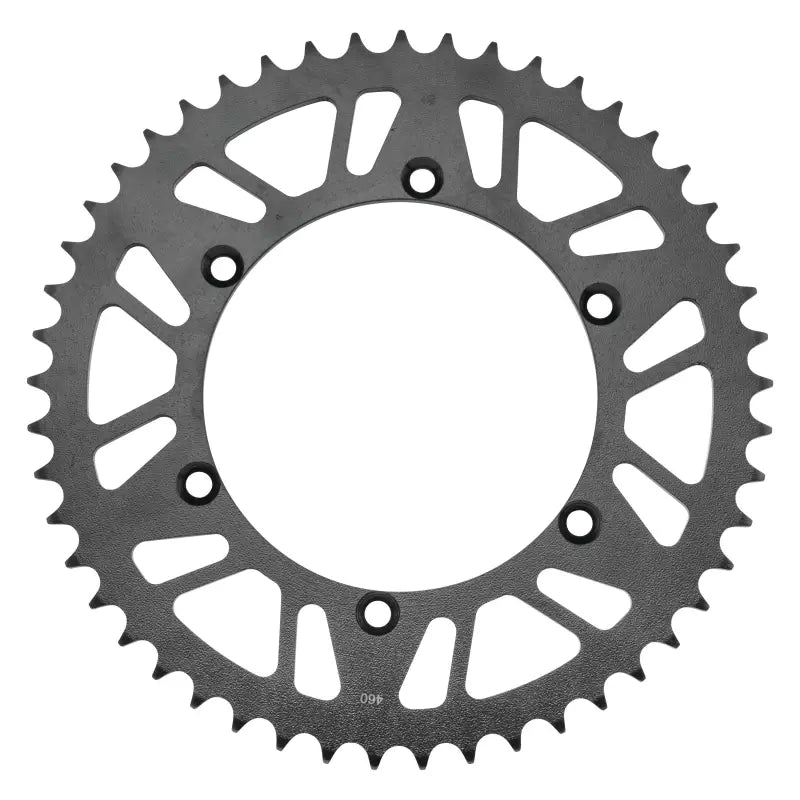 Gray metal steel sprocket for BikeMaster Honda Rear Steel Sprocket 520 53T
