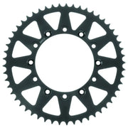 Bike Master 965117 BikeMaster Honda Rear Steel Sprocket 520 53T - Black - 965117