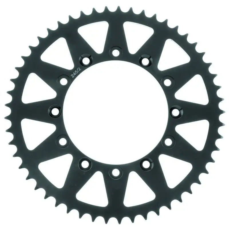 Bike Master 965117 BikeMaster Honda Rear Steel Sprocket 520 53T - Black - 965117