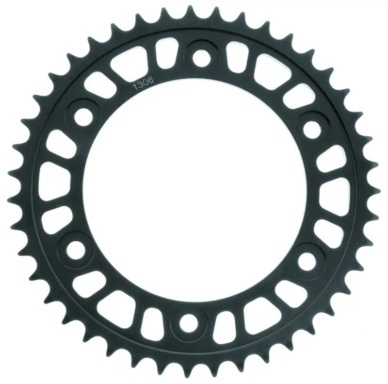 Black metal rear steel sprocket for BikeMaster Honda 525 43T bike upgrade