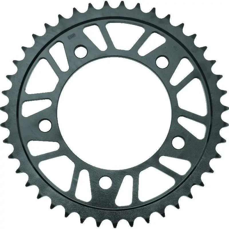 Bike Master 965330 BikeMaster Honda Rear Steel Sprocket 530 43T - Black - 965330