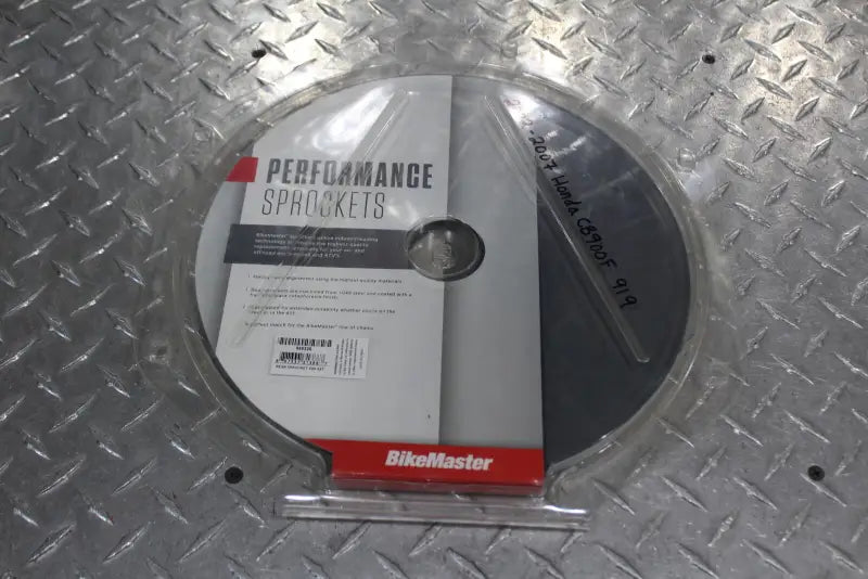 BikeMaster Honda Rear Steel Sprocket 530 43T - Black - 965330 - Drivetrain
