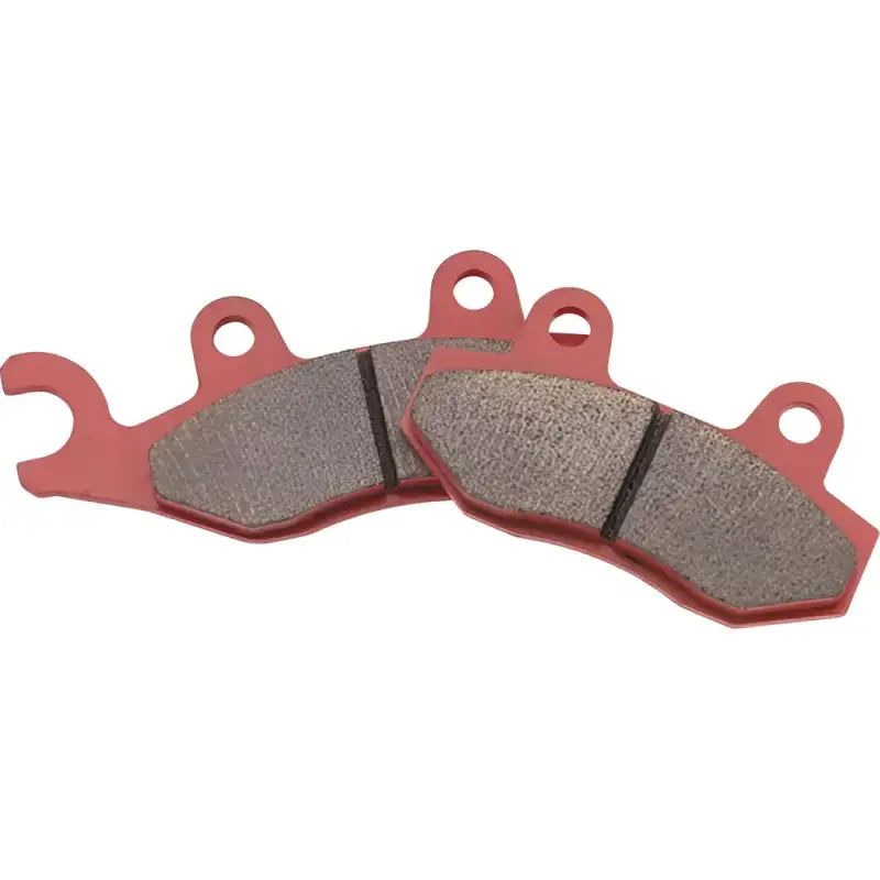 Red BikeMaster Honda Sintered Brake Pads for enhanced braking performance