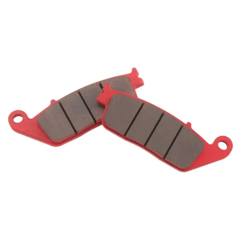 Red BikeMaster Honda Sintered Brake Pads for powerful brake pads and sintered brake performance