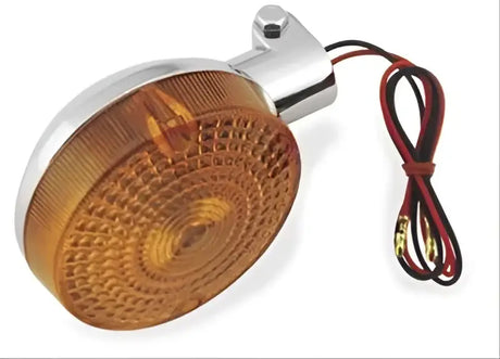 Amber motorcycle turn signal for BikeMaster Honda Turn Signal - Front 261105