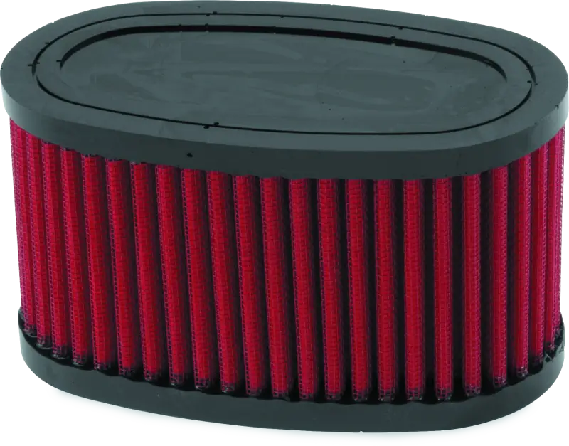 Red air filter with black trim for Honda VT750C Shadow VT750C, fits BikeMaster model