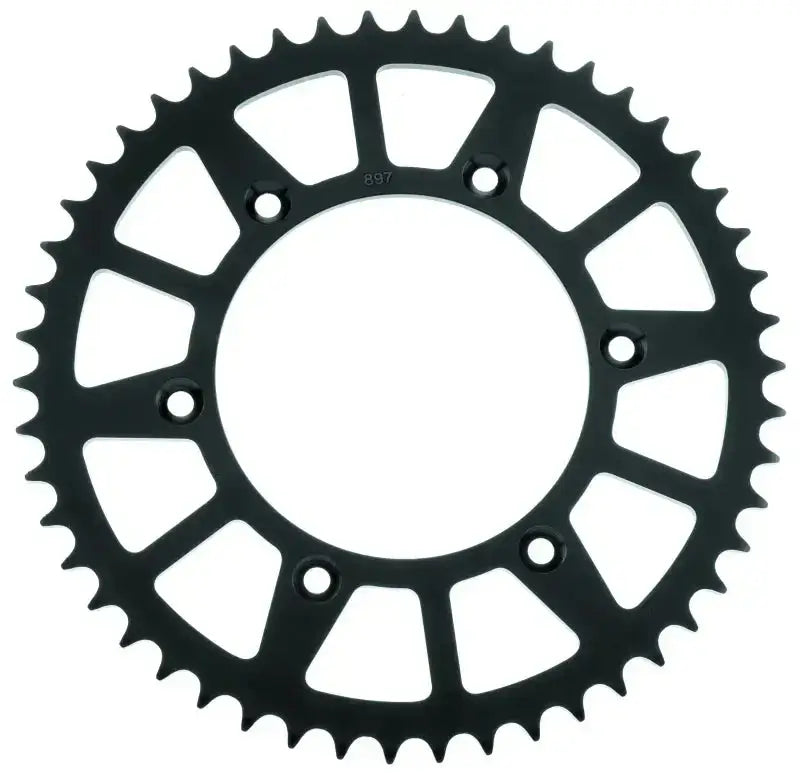 BikeMaster Husaberg Rear Steel Sprocket 520 50T - Black - RV and Auto Parts