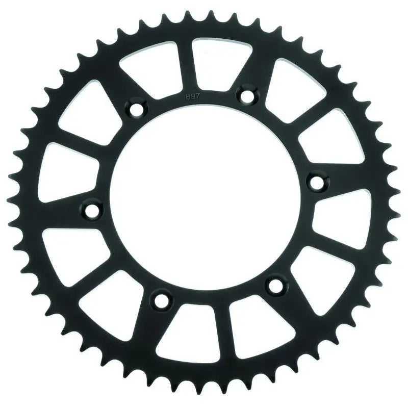 Bike Master 965218 BikeMaster Husaberg Rear Steel Sprocket 520 52T - Black - 965218