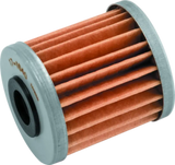 Cylindrical pleated oil filter for BikeMaster Kawasaki BM-207 oil filter BM-207 oil black