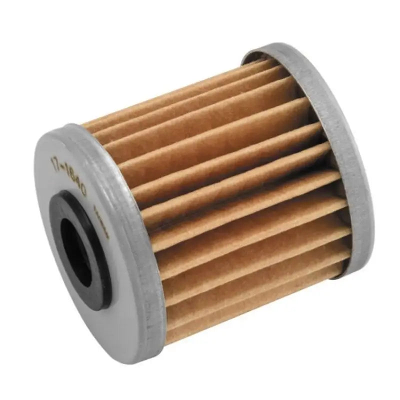 Cylindrical oil filter with pleated paper element for BikeMaster Kawasaki BM-207 oil filter