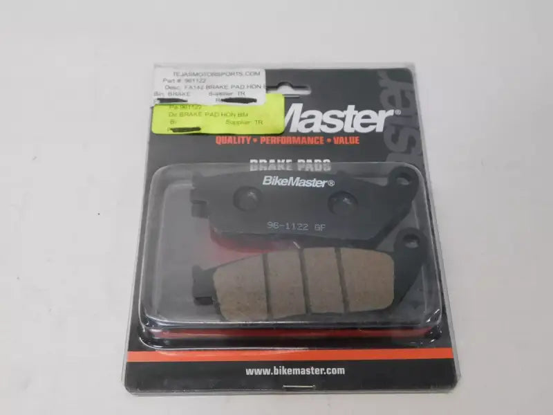 BikeMaster Kawasaki Brake Pads - 961122 - Brakes Rotors &