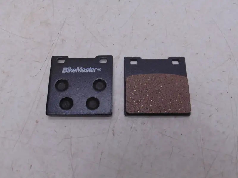Two BikeMaster Kawasaki Brake Pads for Kawasaki brake pads replacement or upgrade