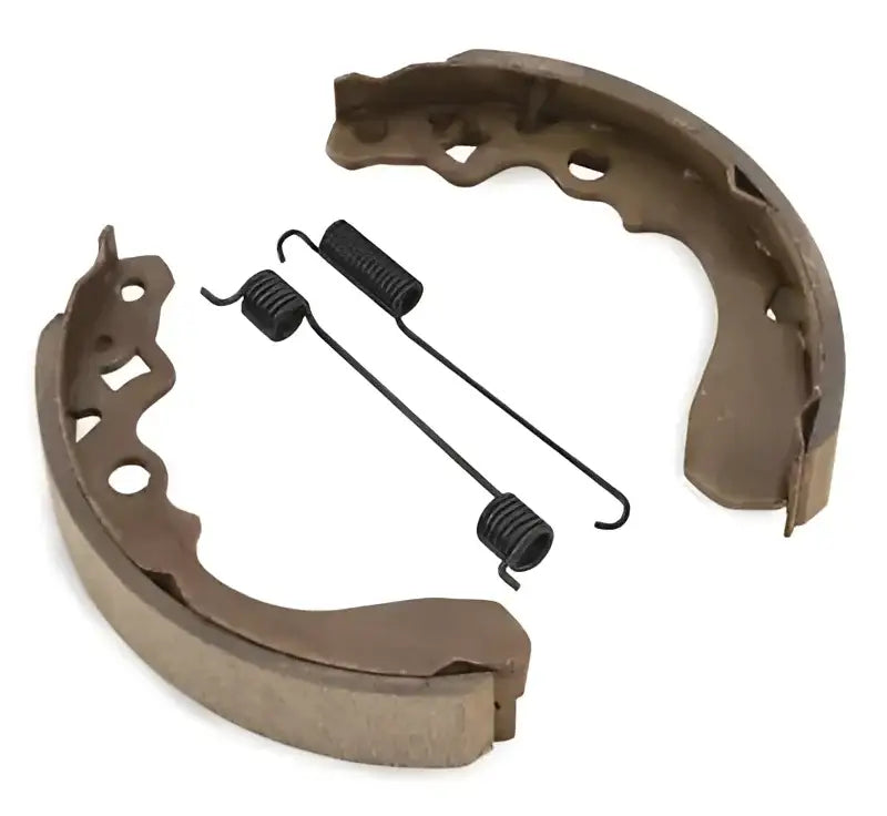 BikeMaster Kawasaki brake shoes with drum springs for better braking performance