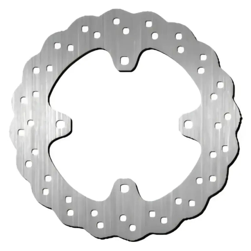 Perforated metal contour brake rotor for BikesMaster Kawasaki Contour Brake Rotor 962212