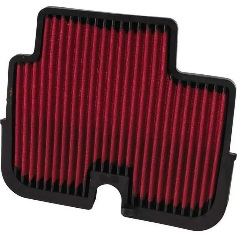 Red air filter with black frame for Kawasaki ER-6F bikeMaster ER-6F air filter