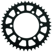 Black metal sprocket with teeth for BikeMaster Kawasaki Rear Steel Sprocket 520 41T