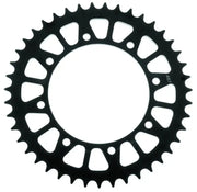 Black metal sprocket for BikeMaster Kawasaki rear steel sprocket upgrade