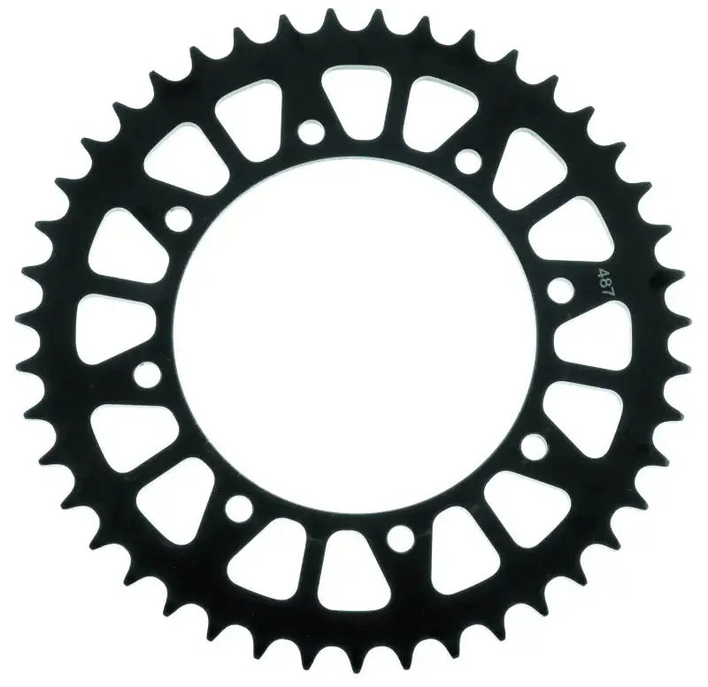 Black metal sprocket for BikeMaster Kawasaki rear steel sprocket upgrade