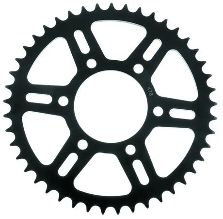BikeMaster Kawasaki Rear Steel Sprocket 520 46T - Black - RV and Auto Parts