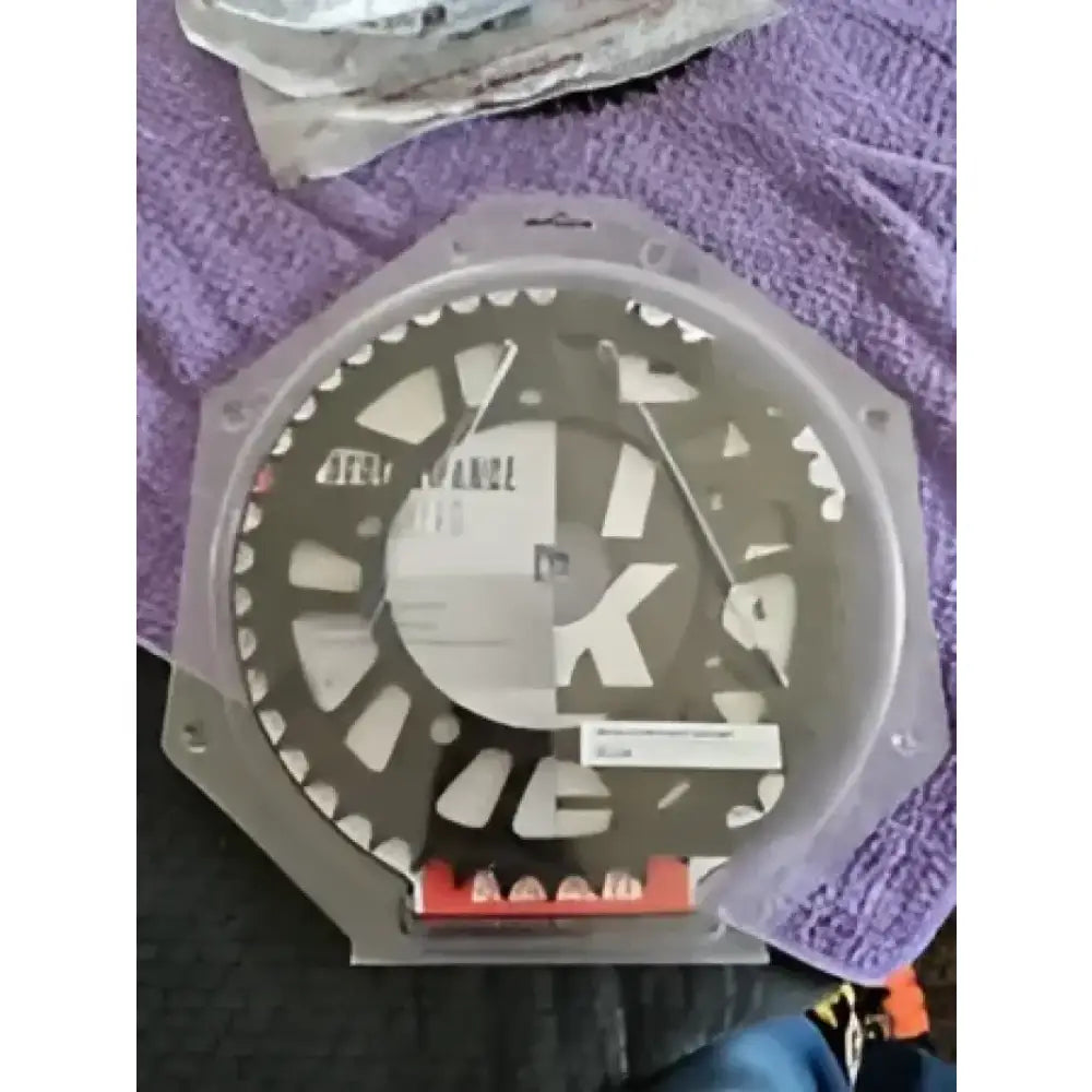 BikeMaster Kawasaki Rear Steel Sprocket 520 49T in packaging for upgrades