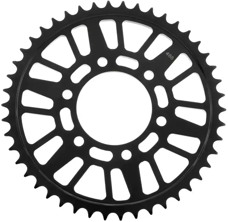 Black metal rear steel sprocket for BikeMaster Kawasaki 530 44T motorcycle