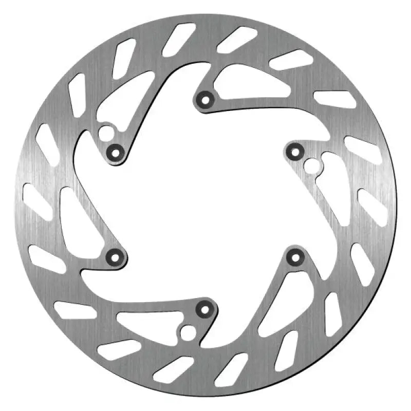 Silver metal bikeMaster KTM brake rotor for KTM bikes, high-performance brake rotor
