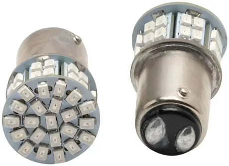 BikeMaster LED Bulb 1157-Yellow showing vibrant led bulb for automotive lighting