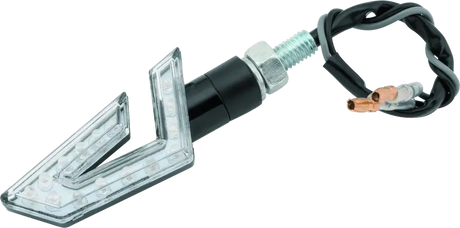 Motorcycle turn signals with wiring for BikeMaster LED Director Turn Signals Pair