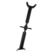 Black adjustable support stand for BikeMaster Liftstick with sleek black finish