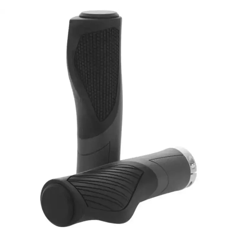 BikeMaster Lock-On Ergo Grips - Black/Grey - 102197 - Controls