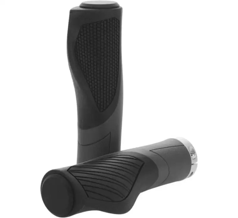 BikeMaster Lock-On Ergo Grips - Black/Grey - 102197 - Controls