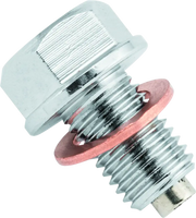 BikeMaster Magnetic Oil Drain Plug 10x1.25mm - Stainless - BikeMaster