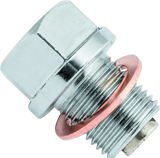 BikeMaster Magnetic Oil Drain Plug 14mm - Stainless - BikeMaster