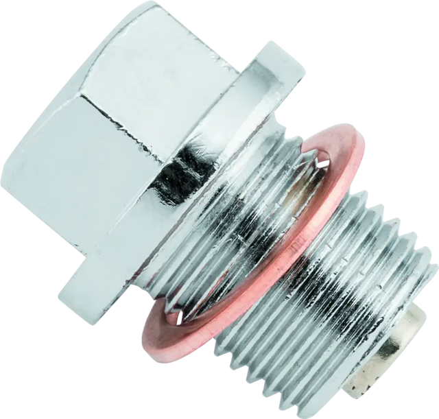BikeMaster Magnetic Oil Drain Plug 16x1.5mm - Stainless - BikeMaster
