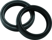 Two black bikemaster nok fork seals for BikeMaster NOK Fork 43x55x9.5/10.5