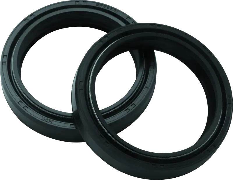 Black circular seals for BikeMaster NOK Fork, fits NOK fork seal 43x55x9.5/10.5