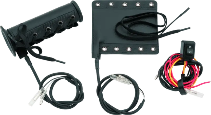 BikeMaster Removable Heated Grip Covers for motorcycle heated grip kit easy install