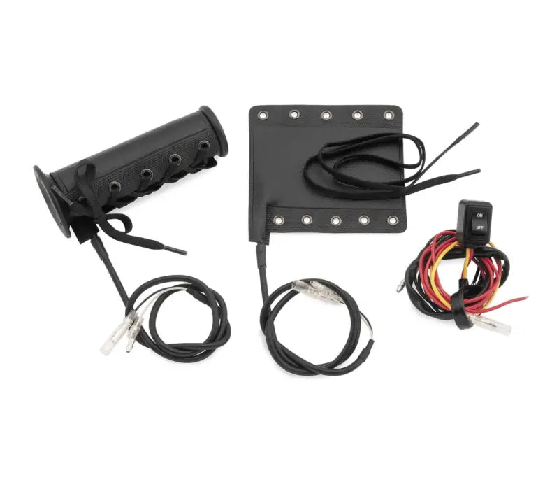 BikeMaster Removable Heated Grip Covers for motorcycle heated grip kit installation