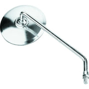 Bike Master 600071 BikeMaster Round Mirror 10mm Left - Stainless - 600071