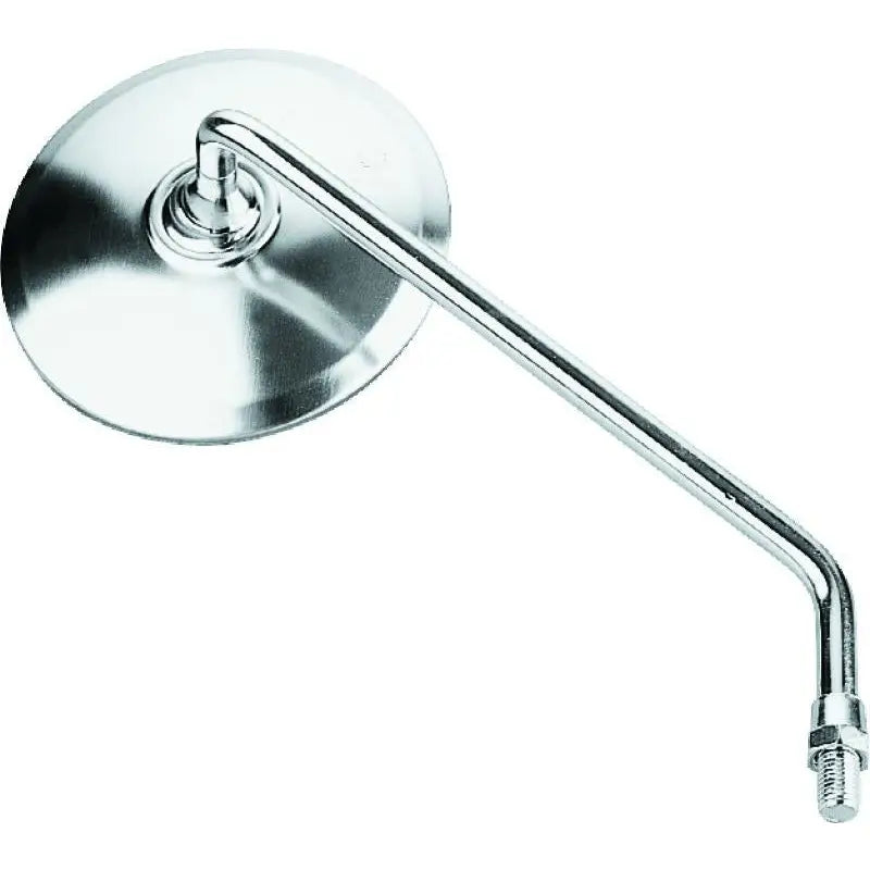 Bike Master 600071 BikeMaster Round Mirror 10mm Left - Stainless - 600071