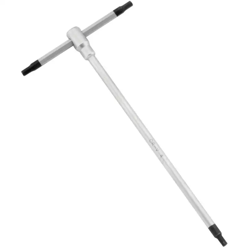 Silver T-handle Allen wrench from BikeMaster Sliding T-Handle Allen Wrench 4mm