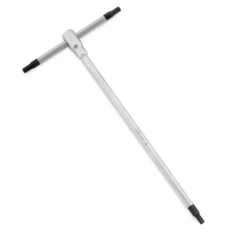 Silver T-handle hex wrench for BikeMaster sliding T-handle Allen wrench 4mm
