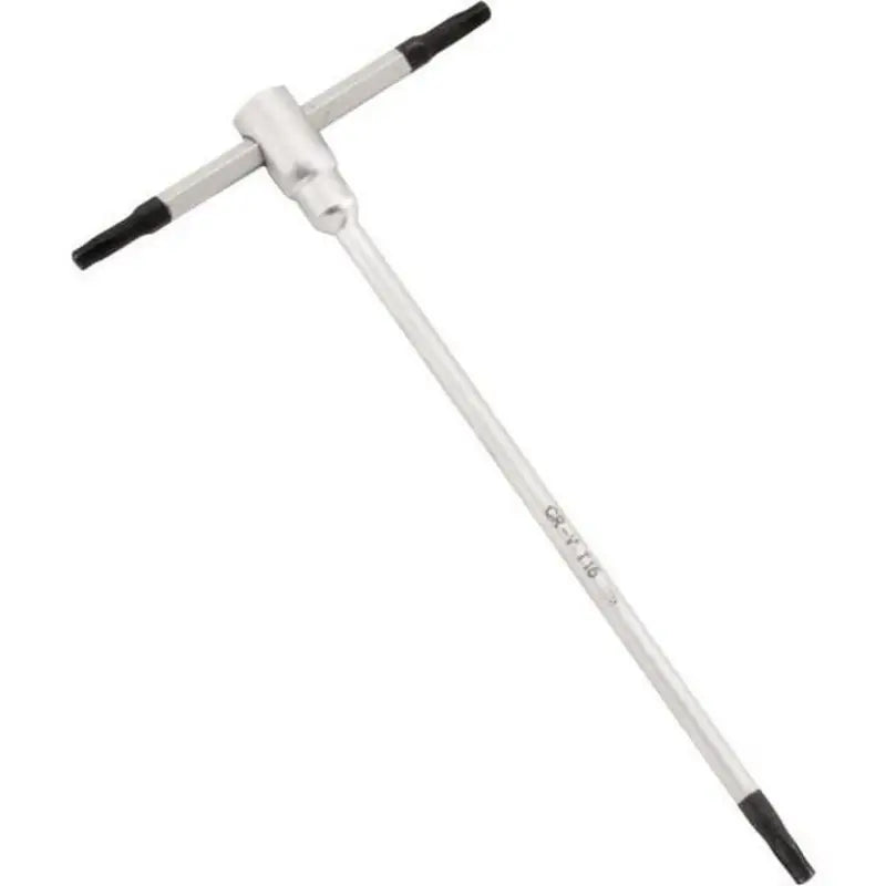 Silver T-handle hex wrench for BikeMaster Sliding T-Handle Torx Wrench T20