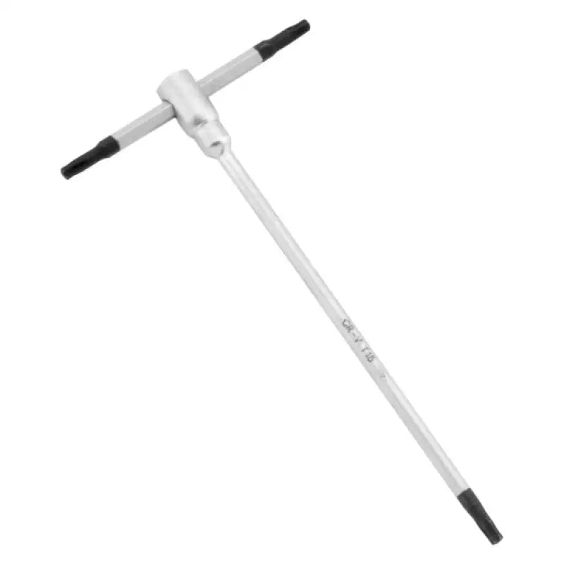 Silver T-handle Torx wrench from BikeMaster Sliding T-Handle Torx Wrench T45