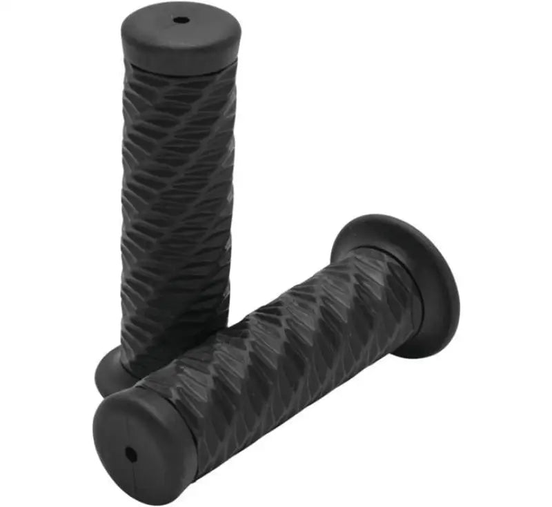 Textured black BikeMaster Spiral Grip for bikes showcasing the bikemaster spiral grip style