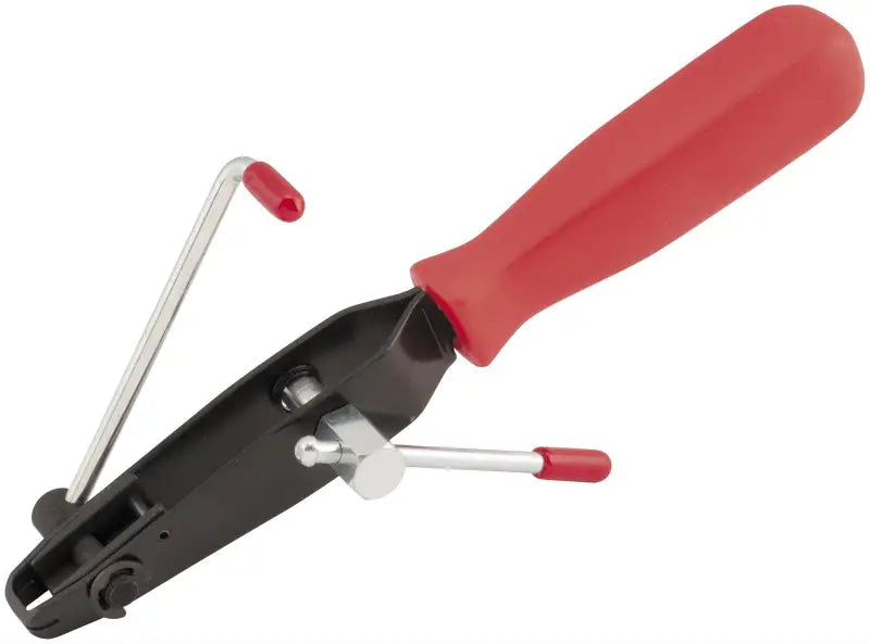 Red-handled Hose Clamp Pliers for BikeMaster Standard Banding Tool and more