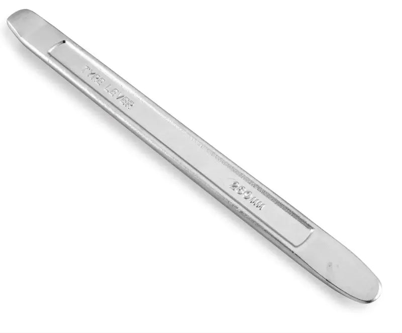 Silver BikeMaster Steel Tire Iron for easy bike repairs and tire change tasks