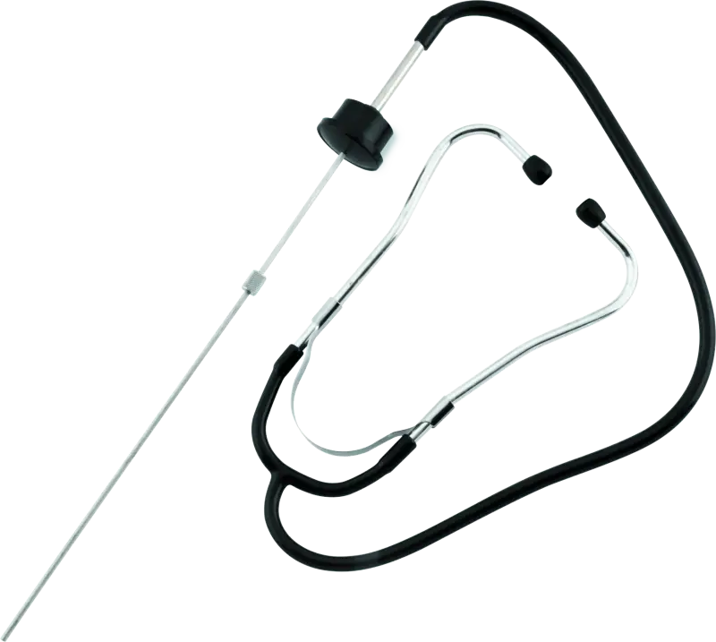 BikeMaster Stethoscope with probe for accurate diagnosis, ideal RV parts & accessories