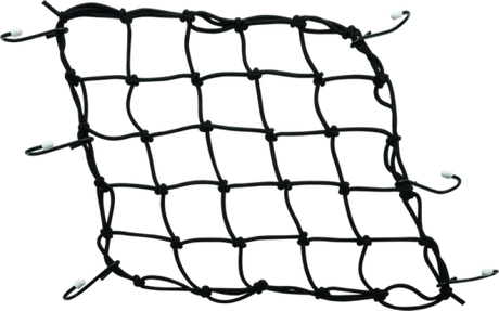 BikeMaster Stretch Net - Black with hooks for secure cargo holding
