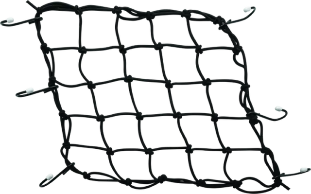 BikeMaster Stretch Net - Black with hooks for secure cargo holding